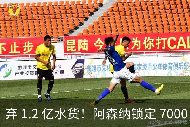 弃 1.2 亿水货！阿森纳锁定 7000 万全能战神，实力碾压罗杰斯